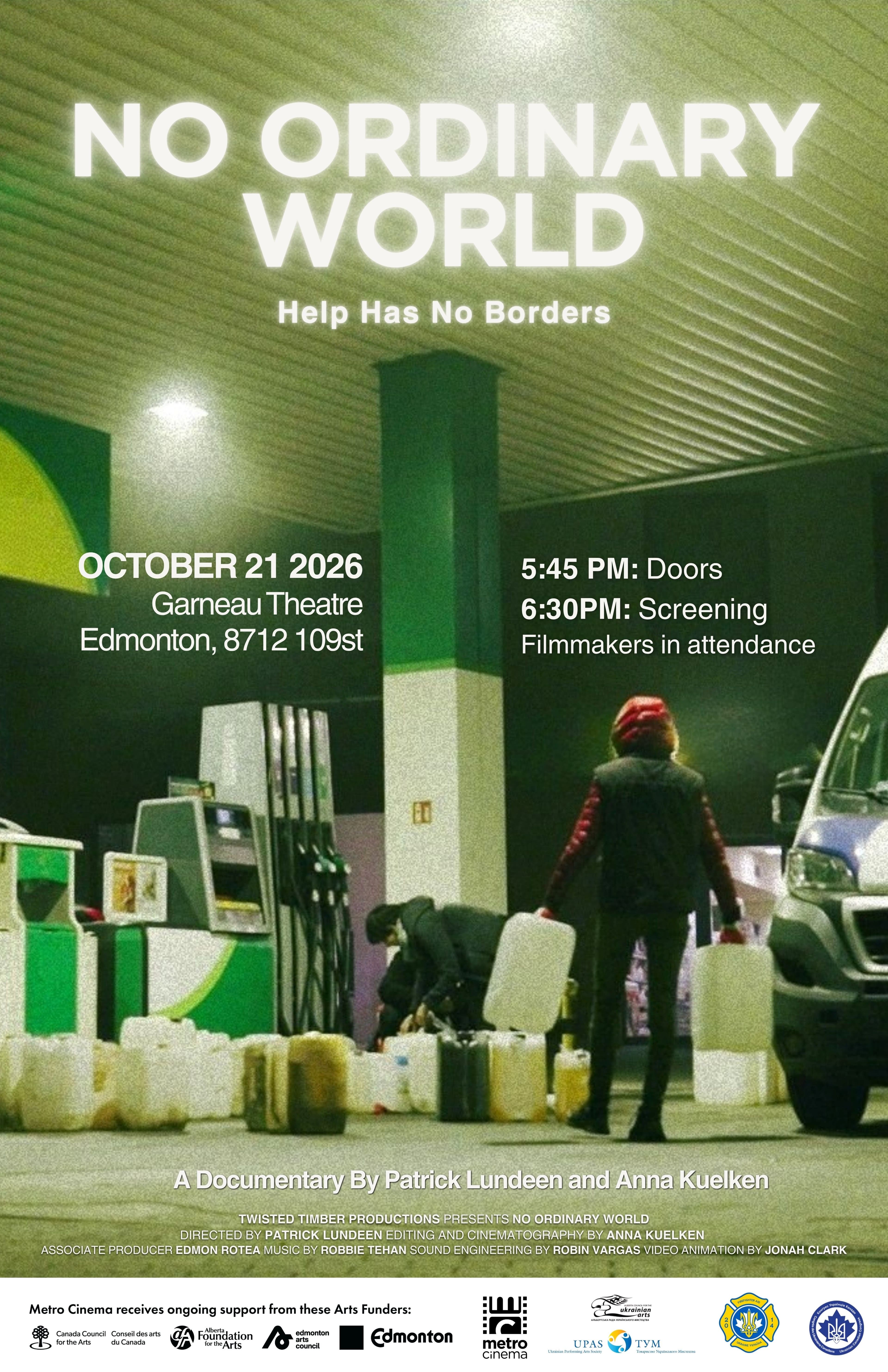 NO ORDINARY WORLD – Community Screening
